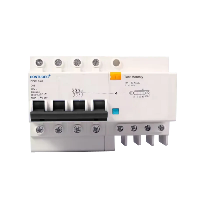 4P RCBO AC Uri