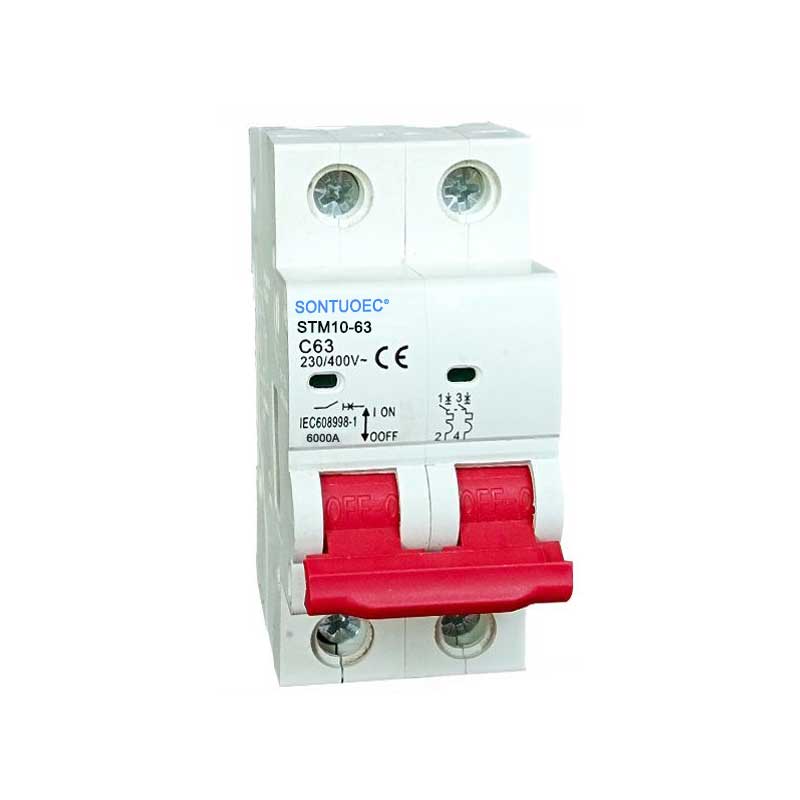Curve d mcb miniature circuit breaker